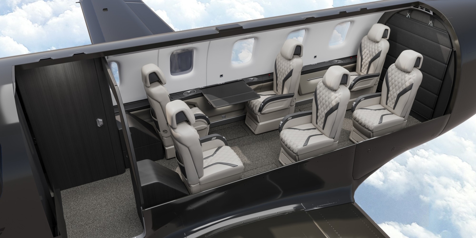 Otter Air Services PC-12 NGX Interior Rendering