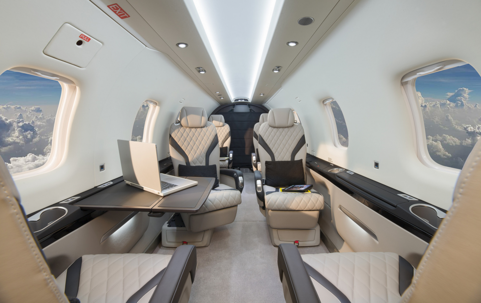 PC-12 Interior wide angle