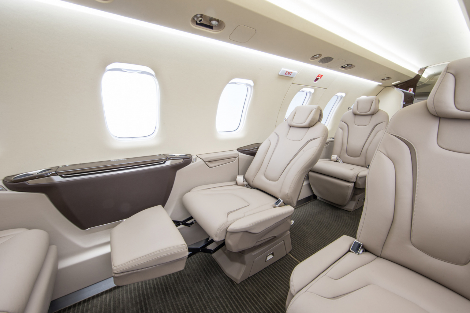 PC-24 jet interior