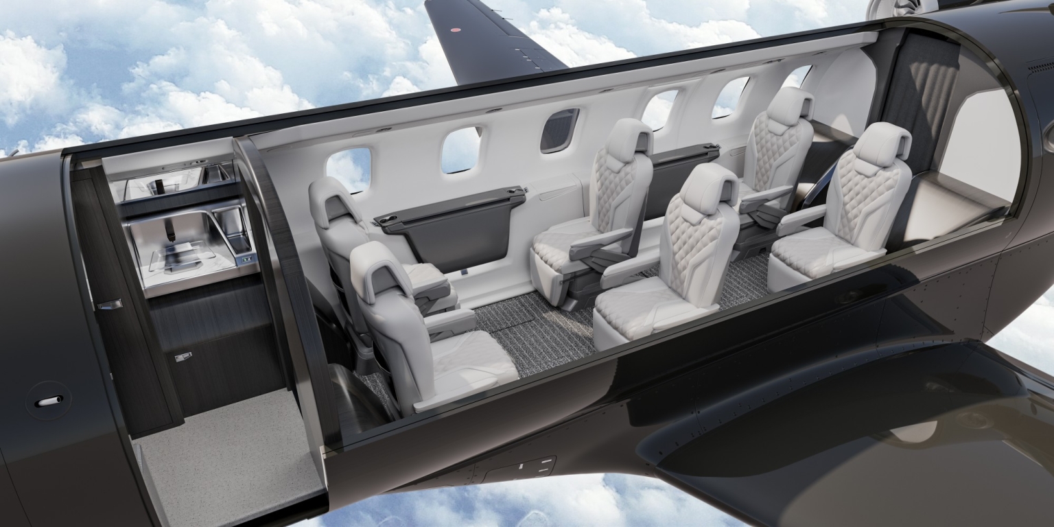 Otter Air Services PC-24 Interior Rendering